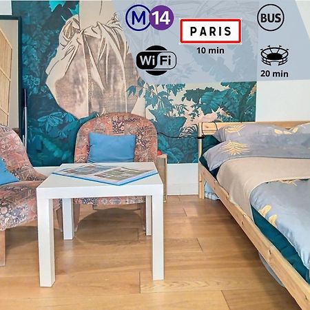 Le Chic Audonien - Cozy Nest Before Gates Of Paris - Access From Cdg & Orly Airports - Wi-Fi - Smart Tv Leilighet Saint-Ouen  Eksteriør bilde